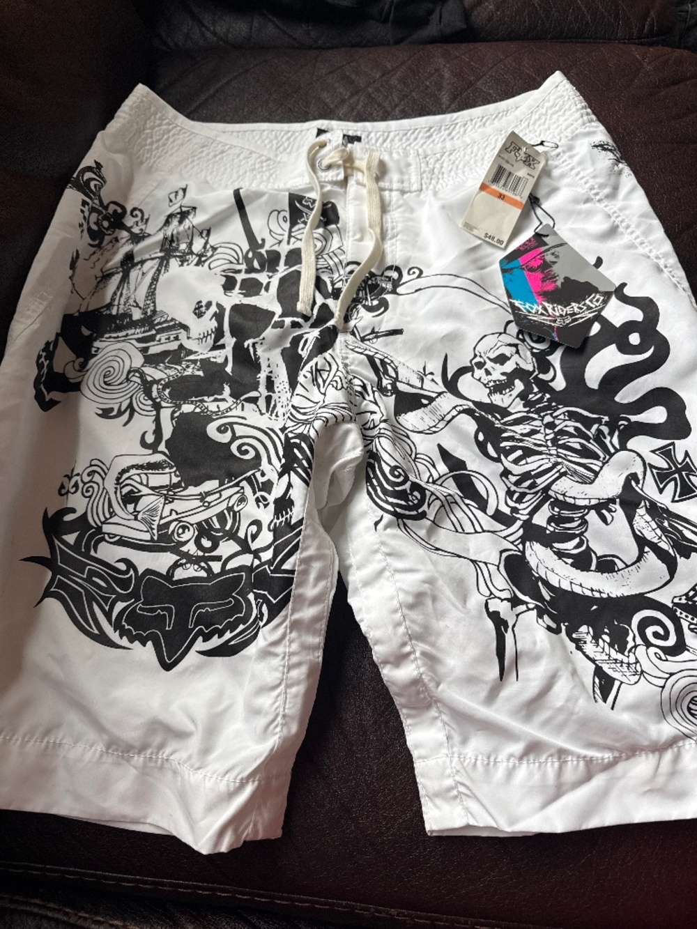 New Fox Riding Co board shorts